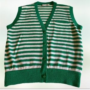 ST.John vintage 90's sleeveless
Cardigan sweater